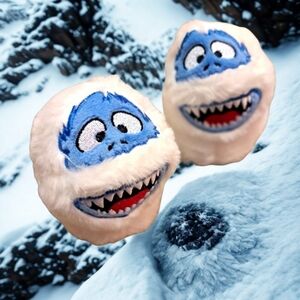 🌟 NWOT Abominable Snowman Winter Christmas Slippers Toddler Size 4 🌟